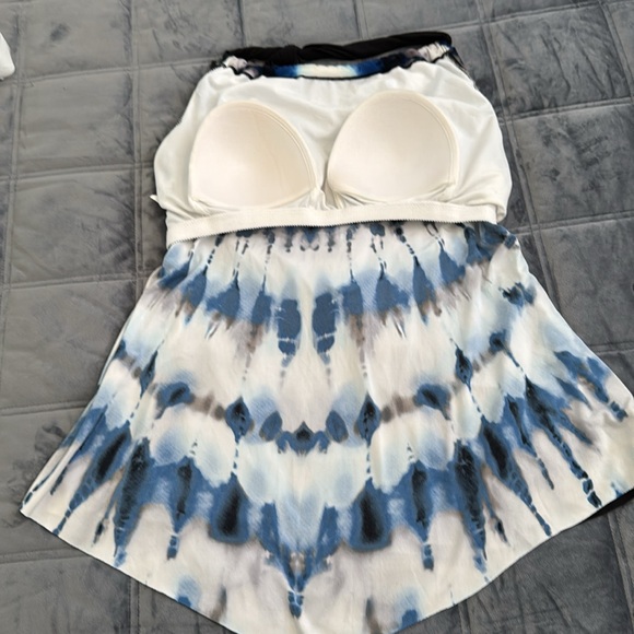 Aqua Green Halter Tankini top - Picture 6 of 6